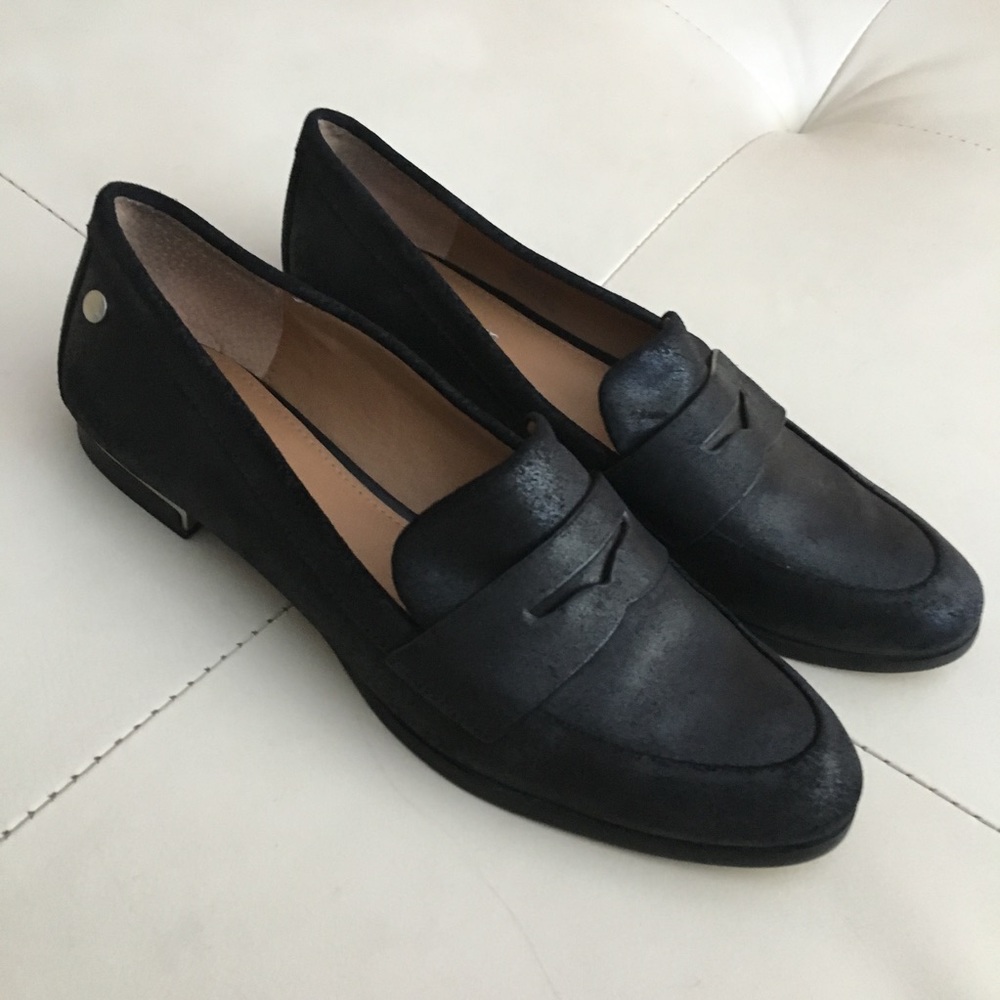 Calvin Klein • Suede Loafers 'Celia' - Black