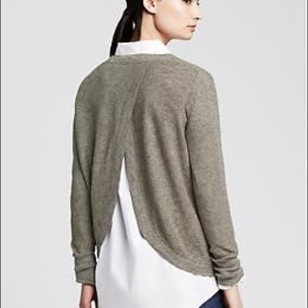 Banana Republic open back sweater