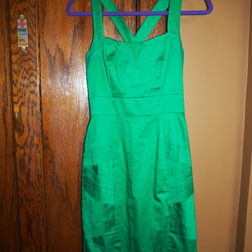 Calvin Klein Green pencil dress size 2