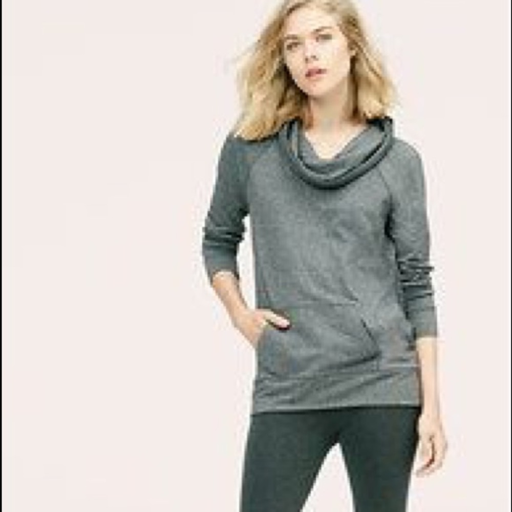 Lou and Grey Cowl Neck Hoodie