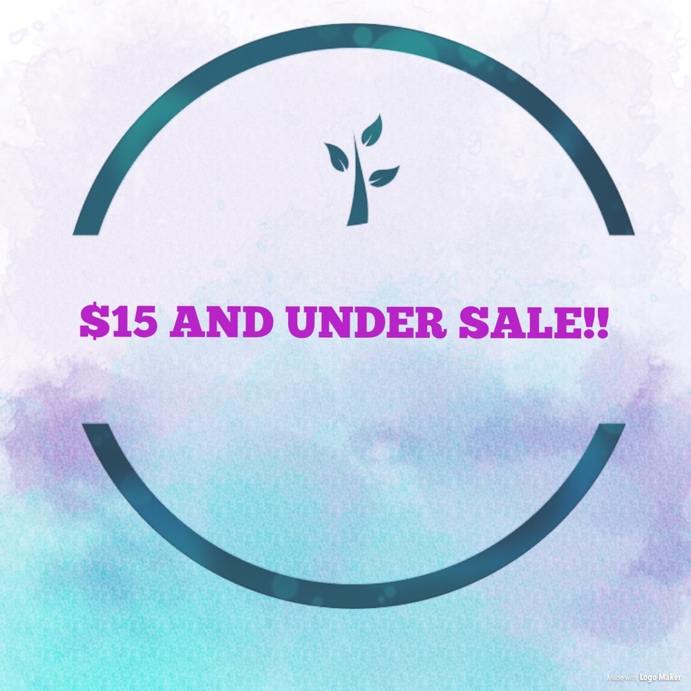 $15 and Under Sale!!!