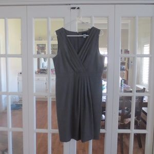 Gray sheath dress