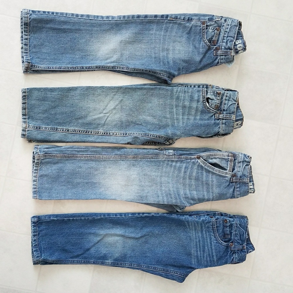 4 pairs of Boys Jeans (size 5) for $21