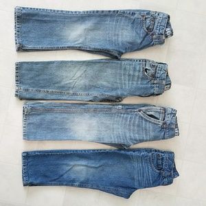 4 pairs of Boys Jeans (size 5) for $21