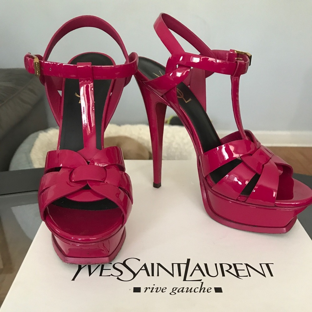 YSL tributes Fushia 37 (fits 6, 6.5)