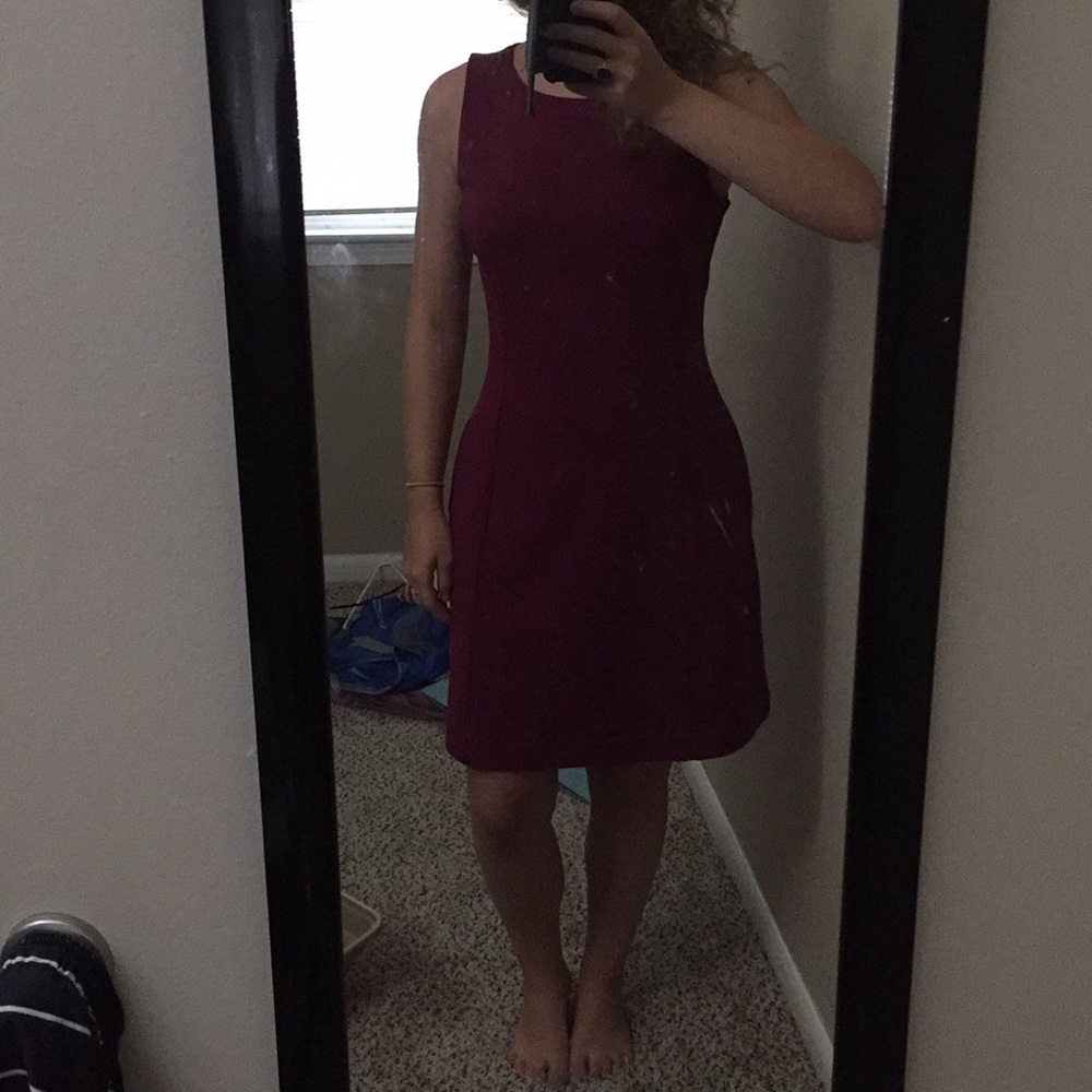 Maroon Kenar brand dress from TJ Maxx