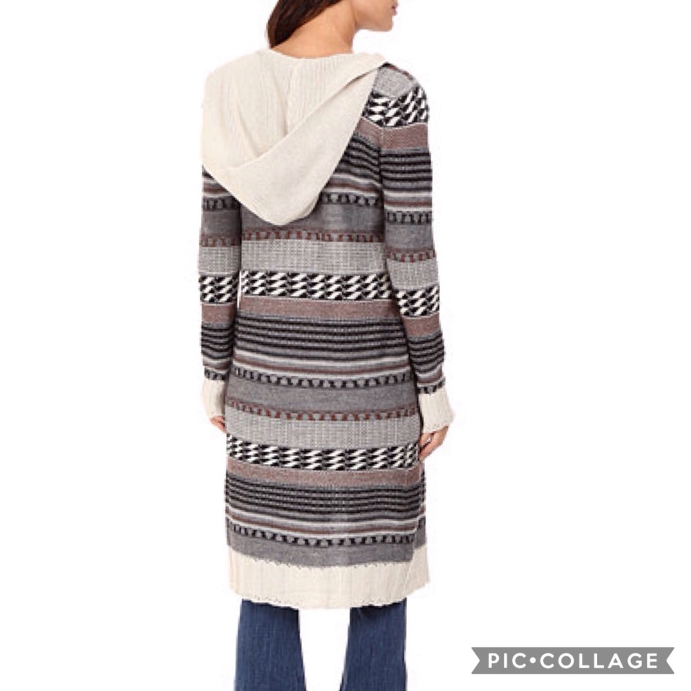 BB Dakota Winthrop Hooded Cardigan - Picture 3 of 5
