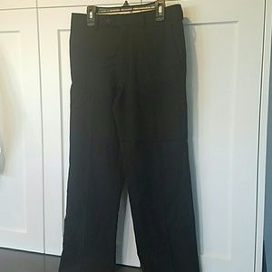 Nordstrom boys black dress slacks Husky size 10