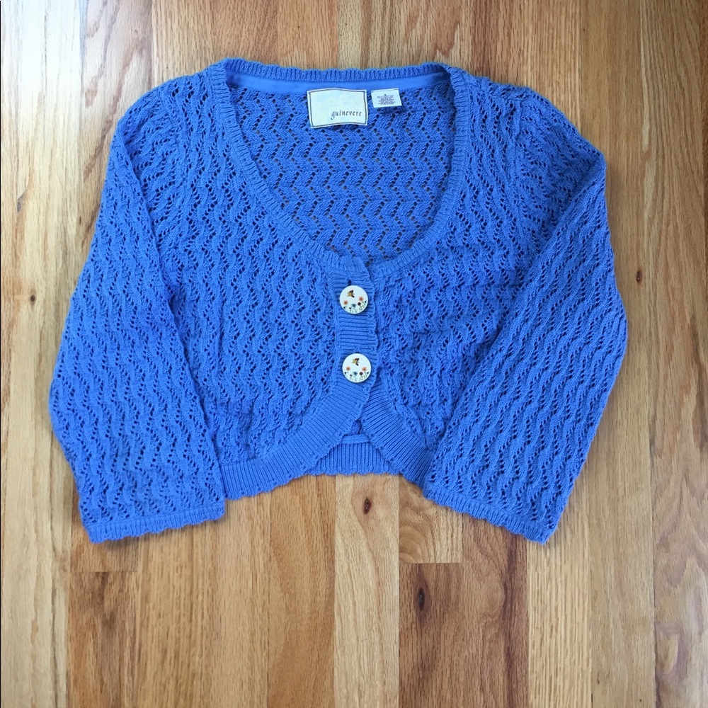 Anthropologie Cropped Cardi