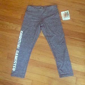 Spiritual Gangster Jersey Power Crop Leggings NWT