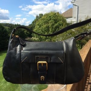 Black Etienne Aigner Shoulder Bag