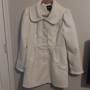 My Michelle White Winter Coat