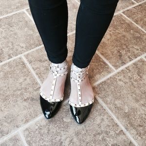 Top Moda Studded Flats