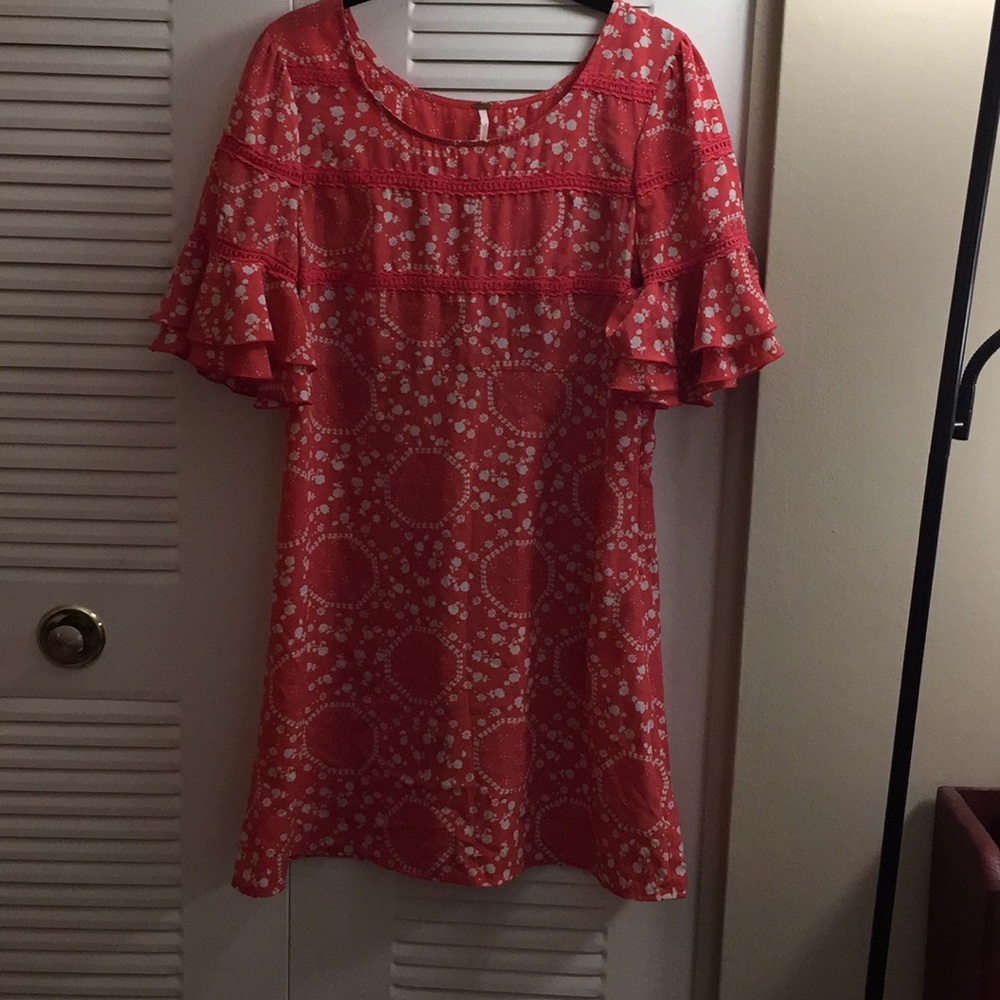 Free People bell sleeve sheath