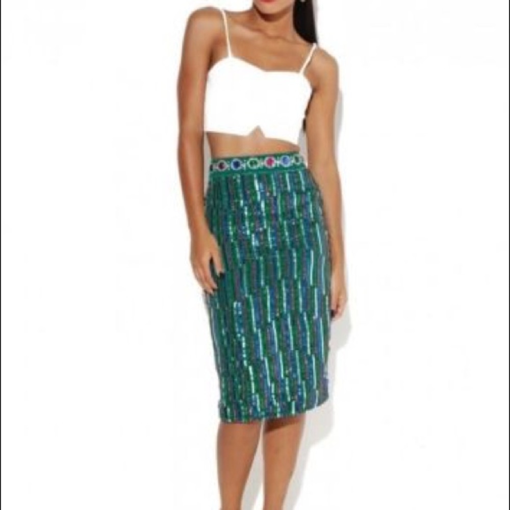 Virgos Lounge Sequined Skirt