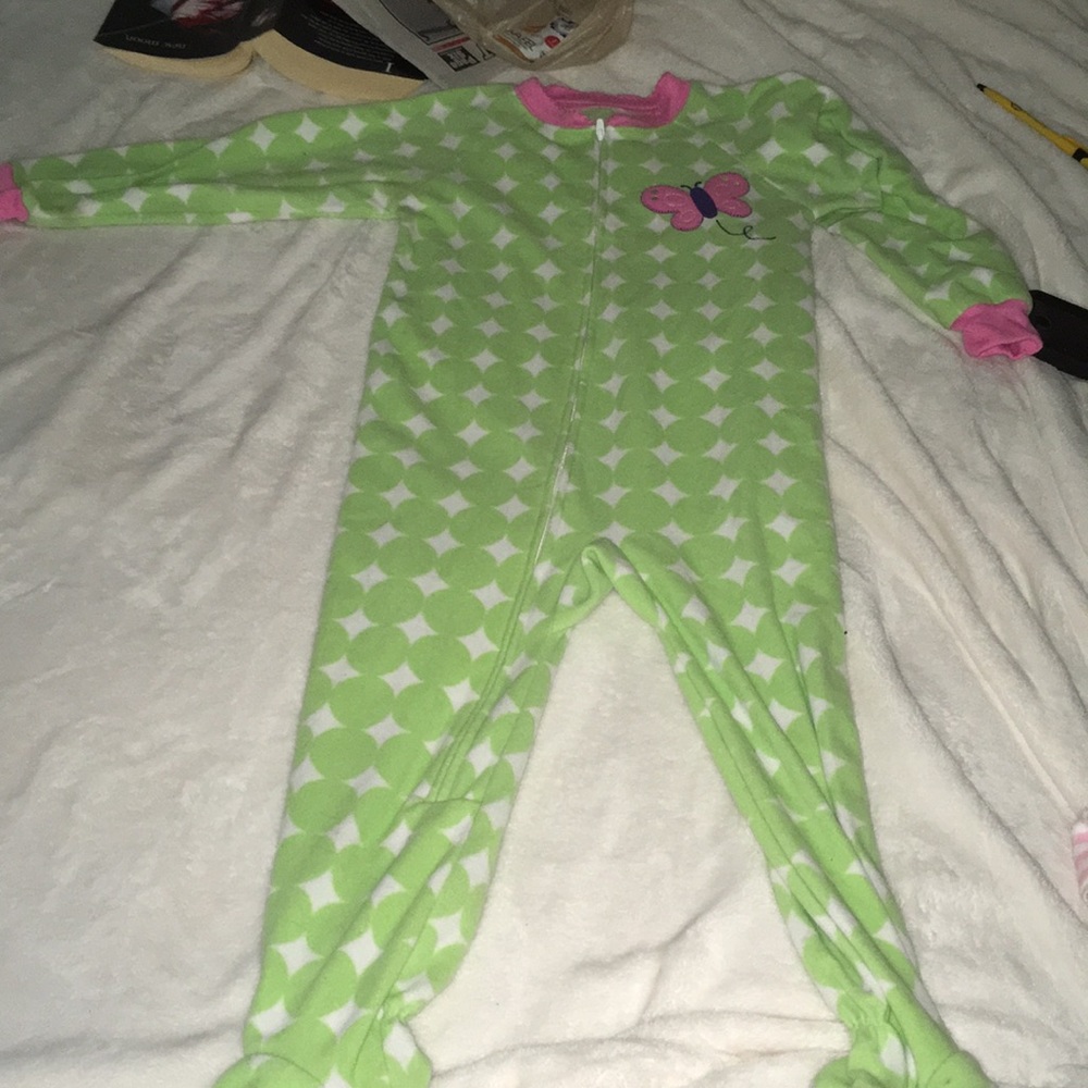 NWOT Carter's Child Of Mine cute footie PJ's