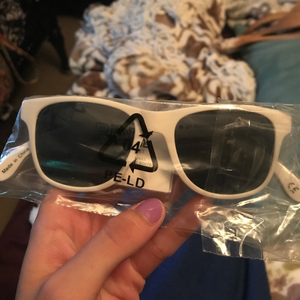 Pink VS sunglasses
