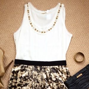 Ann Taylor White, Silk Tank Top (New With Tags)