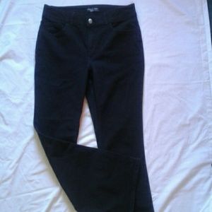 Womens Riders Lee Black Pants Size 16 Short Petite