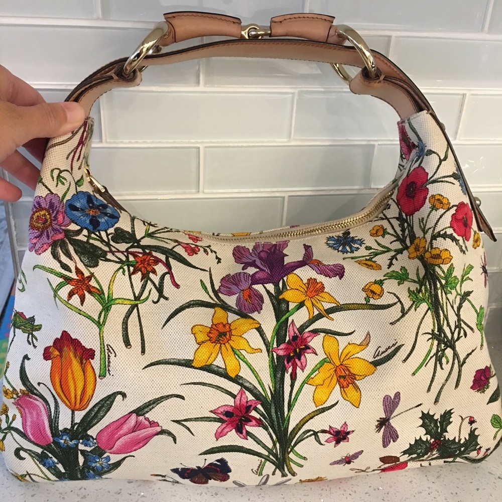 Gucci Flora Hobo Bag