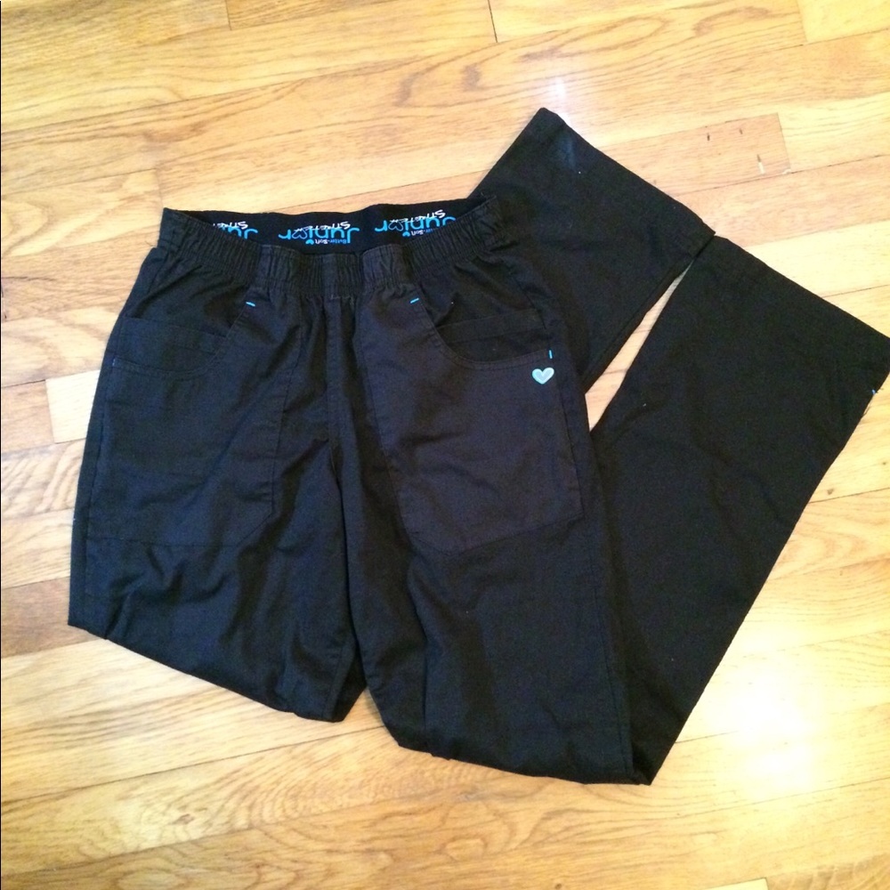Butter soft junior stretch scrub pants