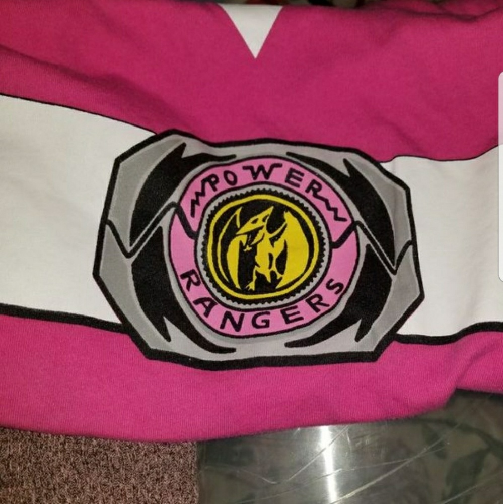 Pink Power Ranger shirt