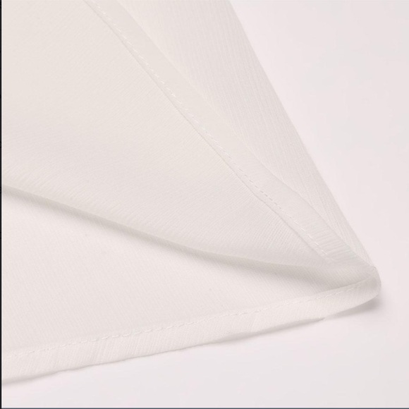 Bohemian Cold Shoulder Bell Sleeve Top White 1617 - Picture 8 of 8