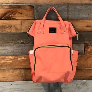 Backpack diaper bag
