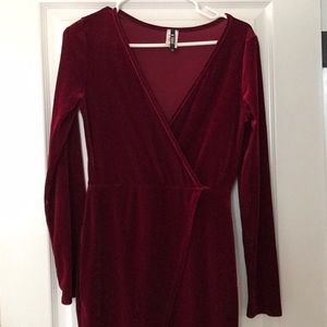 Dresses - Red velvet long dress Dresses - Red velvet long dress