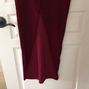 Dresses - Red velvet long dress Dresses - Red velvet long dress