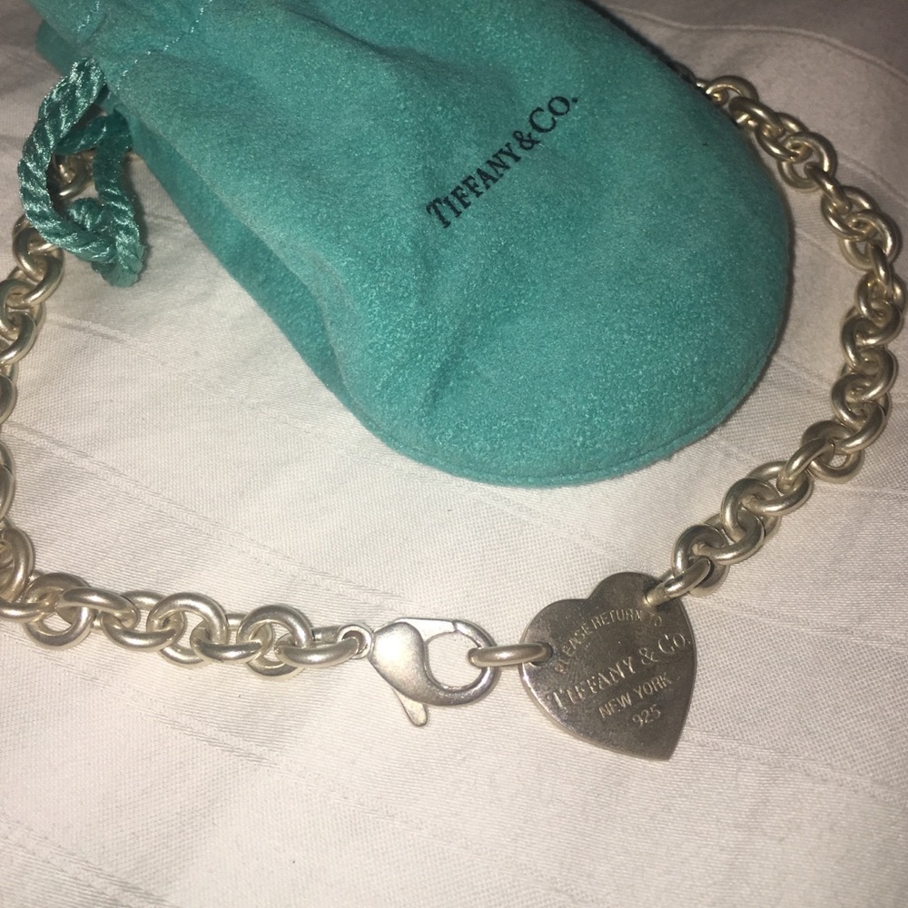 Tiffany Heart Shaped Necklace