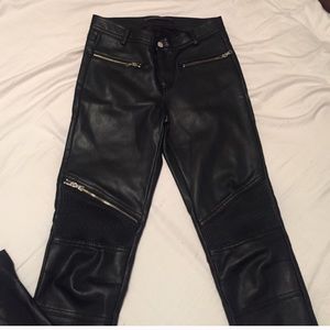 Zara Leather Pants