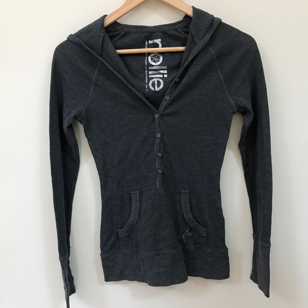 Nollie Buttoned Hooded Thermal