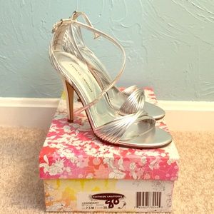 Silver heels