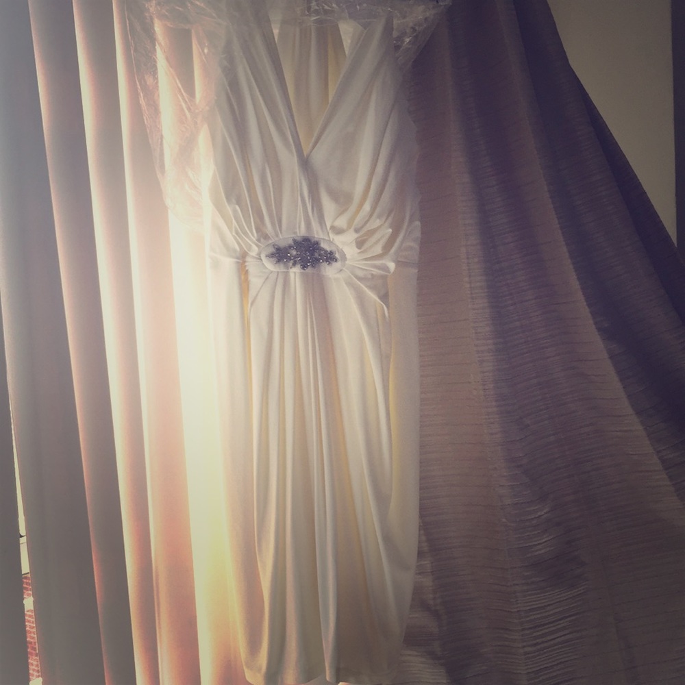 Ivory White Cocktail Dress