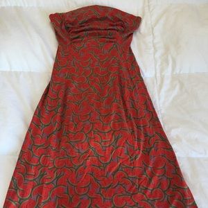 Diana Von Furstenberg Watermelon Dress size 6