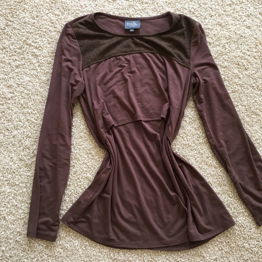 Milk Nursingwear S Lace Nursing Top!