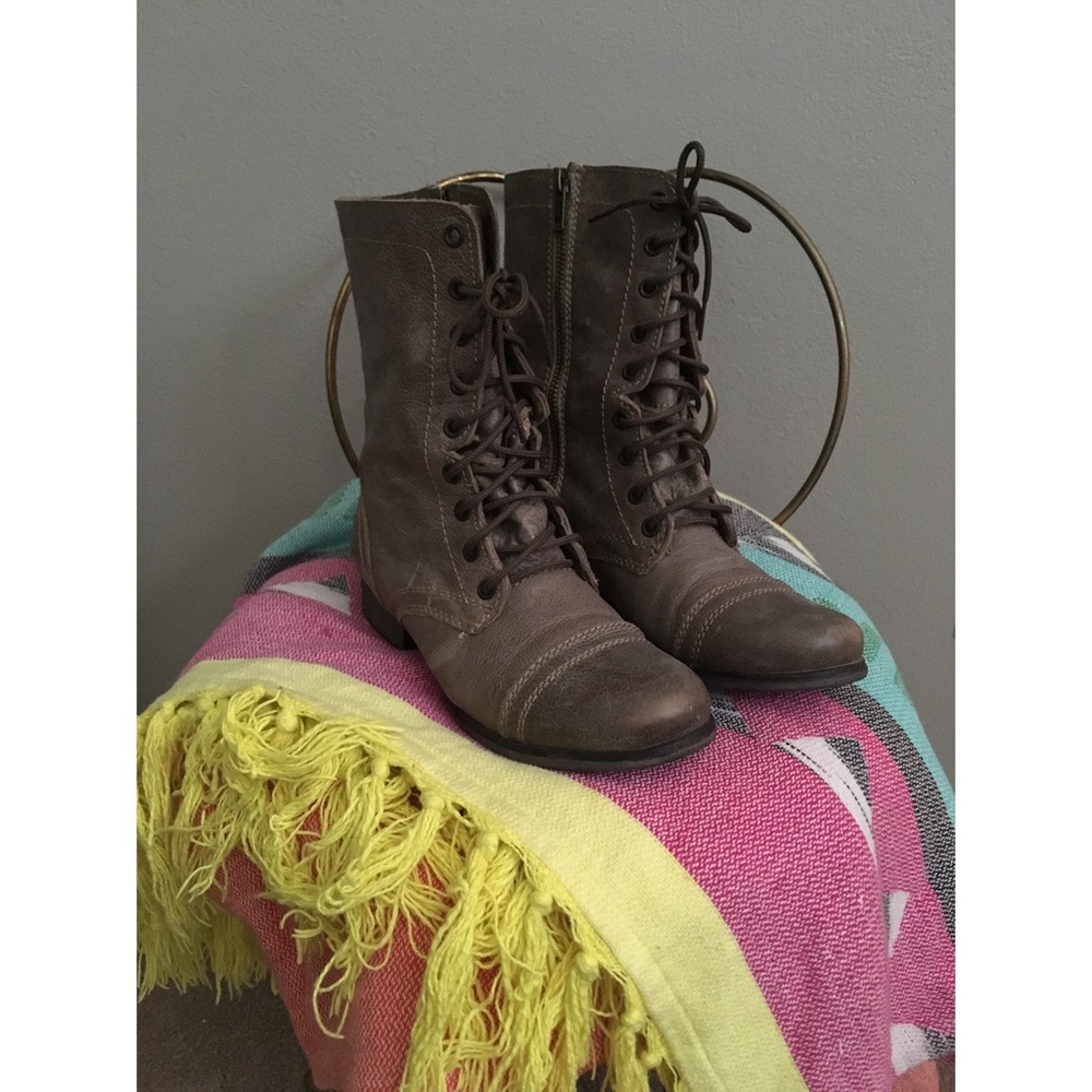 Steve Madden Combat Boots
