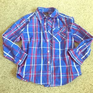 NWOT Faded Glory Button Down Size 7