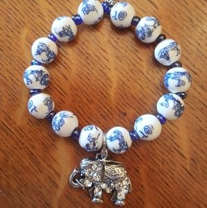 Handmade Elephant Bracelet