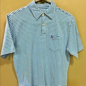 Vineyard Vines boys polo Stripe shirt size XL (18)
