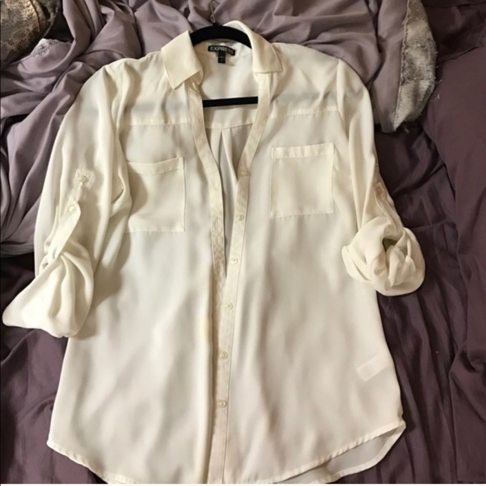 🎉HOST PICK🎉White express shirt