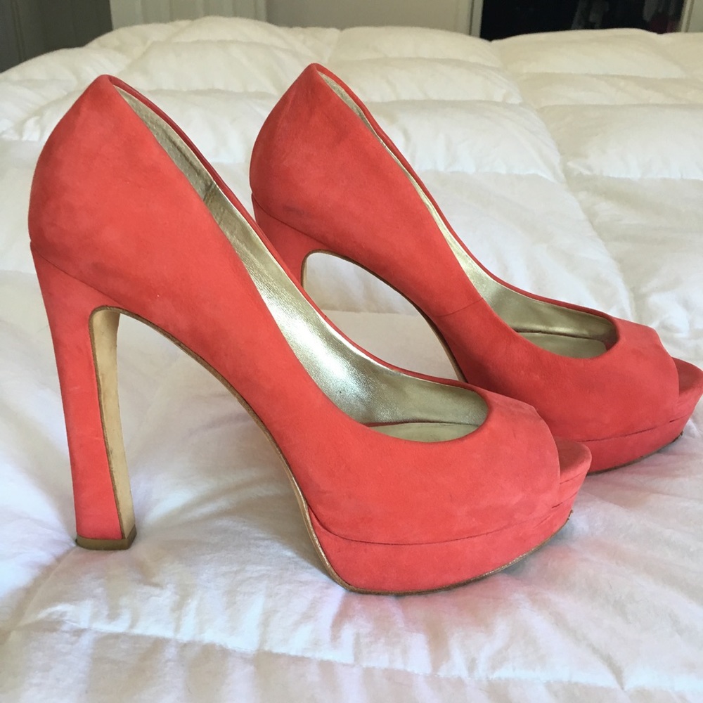 Pelle Moda Red Heels size 10
