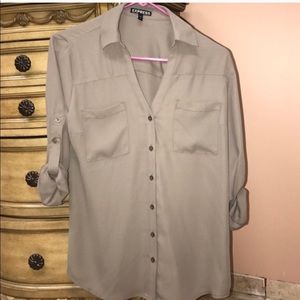 Taupe express shirt