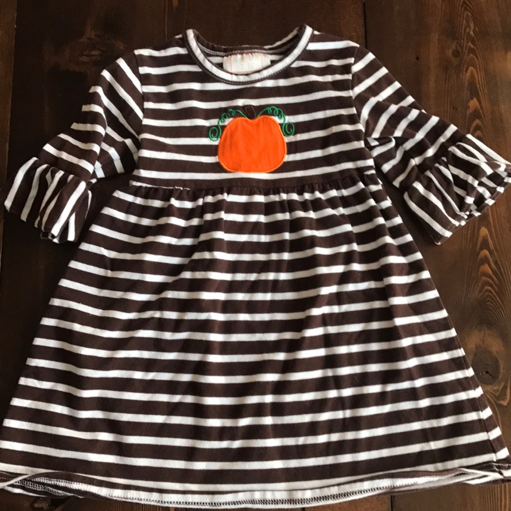 🍂Girls' Fall Pumpkin Dress🎃