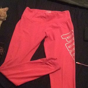 Pink Puma leggings super comfy 👍🏻