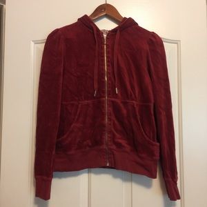 Juicy Couture Velour Track Sweater