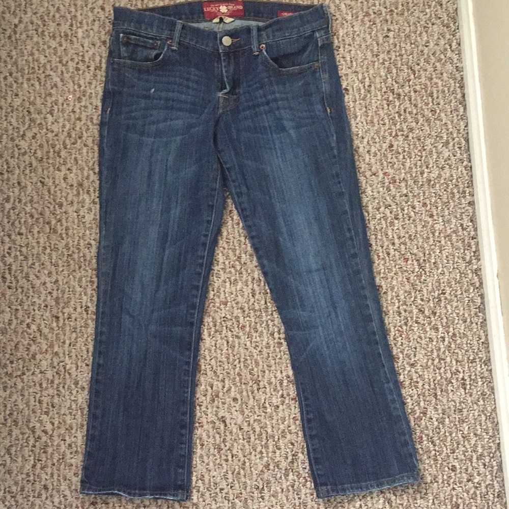 Lucky Brand cropped jeans
