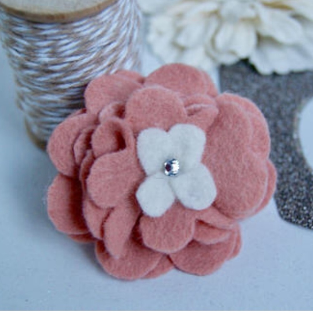Blushing Blossom Hair Clip