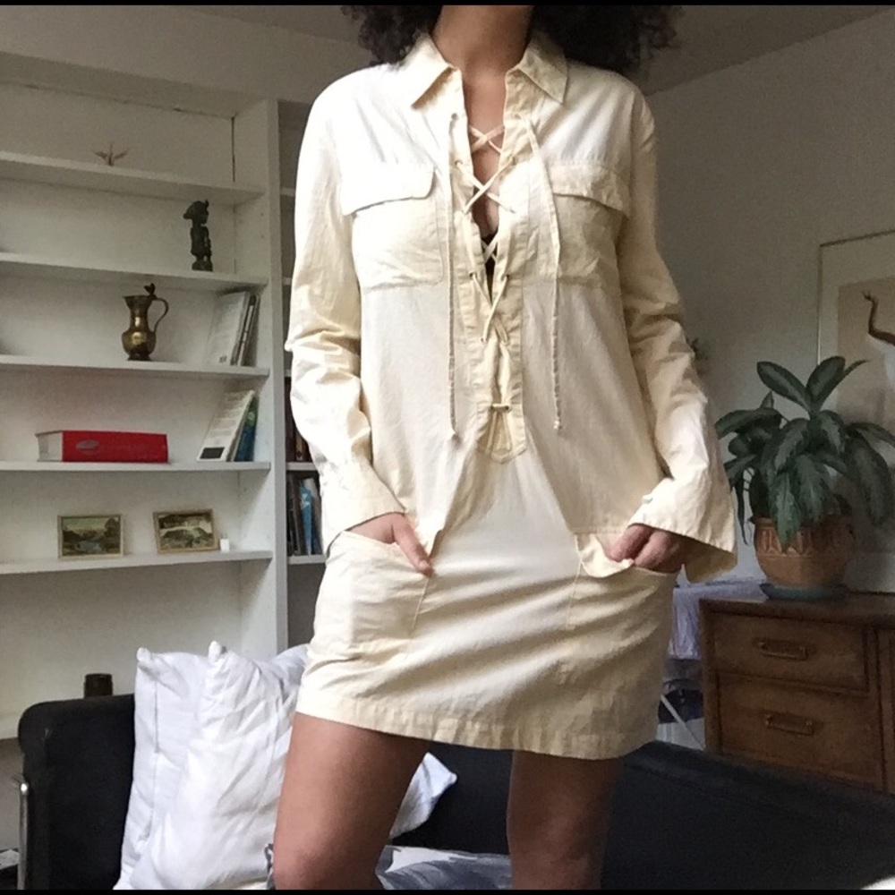 XS Equipment Shirtdress